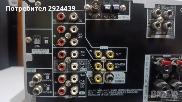 PIONEER vsx -416, снимка 8 - Ресийвъри, усилватели, смесителни пултове - 52790654