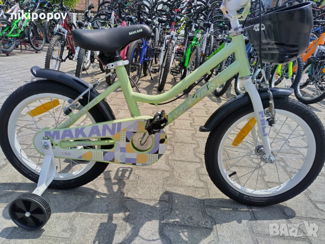 MAKANI Велосипед 16" PALI зелен