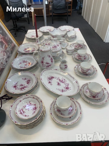 HUTSCHENREUTHER Germany Linderhof Сервиз 53 части , снимка 2 - Сервизи - 54279404