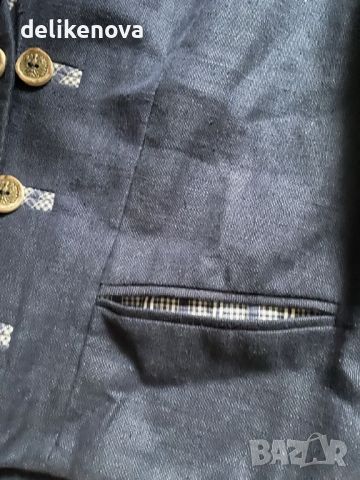 Perry 100% Лен Ново спортно-елегантно сако, снимка 4 - Сака - 45748802