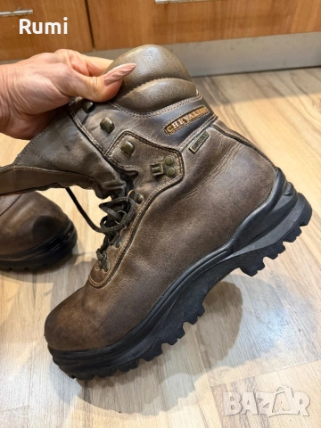 Мъжки кожени обувки Chevalier  Classical Gore-Tex ! 44 н, снимка 3 - Маратонки - 51869510