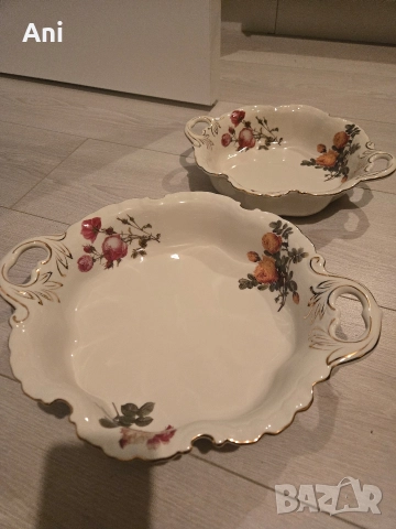 Поднос/съд за сервиране на храна /кръгли/