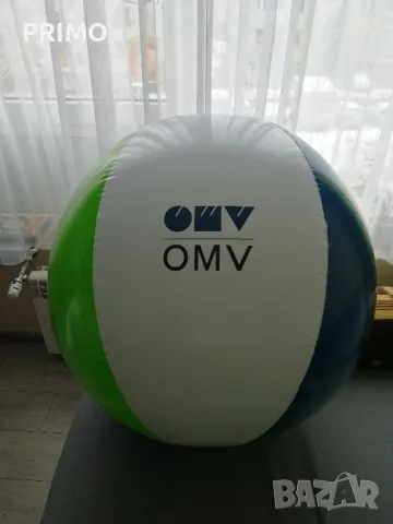 Надуваема топка с логото на OMV, снимка 2 - Надуваеми играчки - 48460931