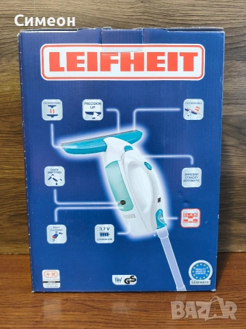 LEIFHEIT - Нов Вакуумен Уред за Почистване на Прозорци , снимка 2 - Други стоки за дома - 53052640