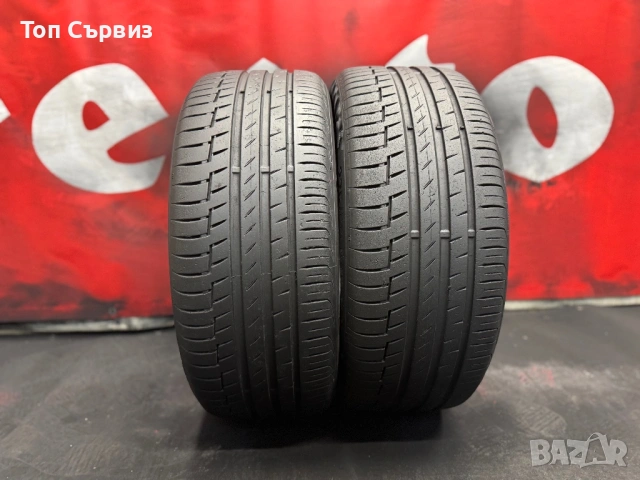 225 50 17, Летни гуми, Continental PremiumContact6, 2 броя, снимка 2 - Гуми и джанти - 53749273