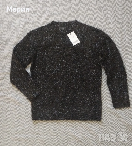 Next плетиво с лъскава нишка размер С, снимка 7 - Блузи с дълъг ръкав и пуловери - 52719226