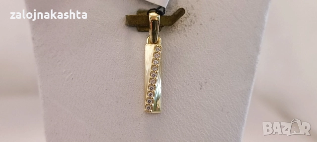 Нова Златна висулка-0,70гр/14кр, снимка 2 - Колиета, медальони, синджири - 52747583