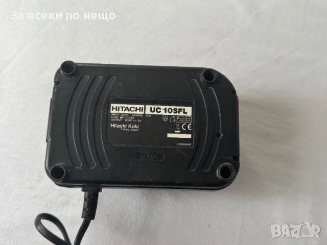 Оригинално Зарядно устройство HITACHI UC10SFL 10.8 V, снимка 5 - Винтоверти - 49307652