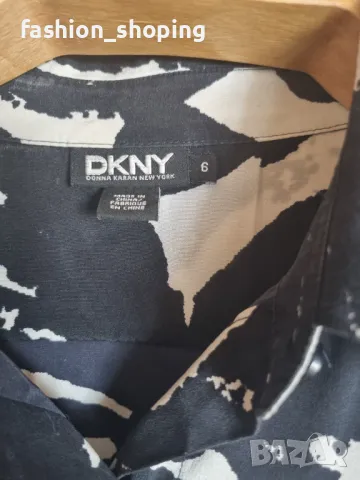 Копринена рокля Dkny, снимка 10 - Рокли - 47601679