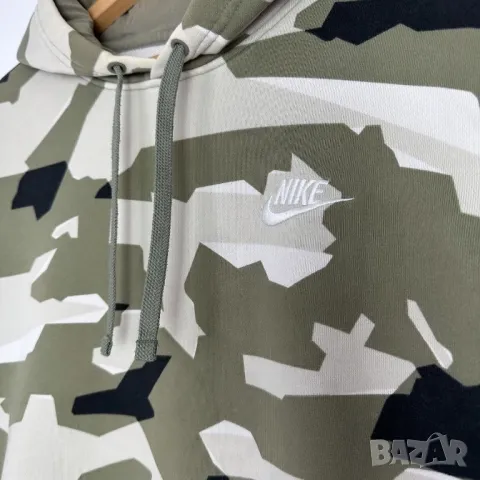 Nike Military Hoodie ( S) Анорак, снимка 3 - Спортни дрехи, екипи - 48825908