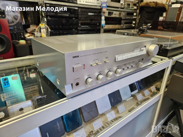 Усилвател YAMAHA AX-500 Две по 120 вата. В отлично техническо и визуално състояние., снимка 5 - Ресийвъри, усилватели, смесителни пултове - 49219359