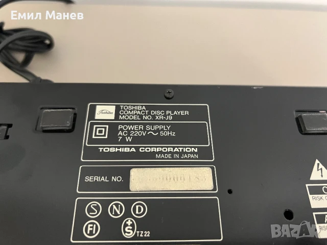 Toshiba XR J9, снимка 6 - Аудиосистеми - 50716339