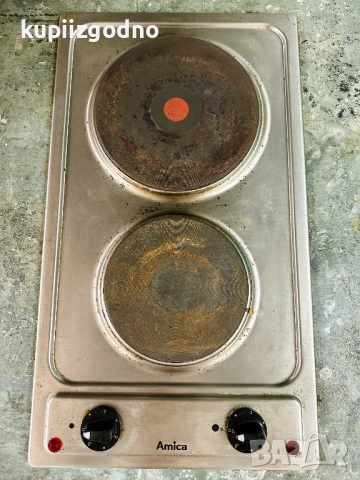 Електрически котлон за вграждане Amica, 2 зони на готвене, снимка 4 - Котлони - 53036333