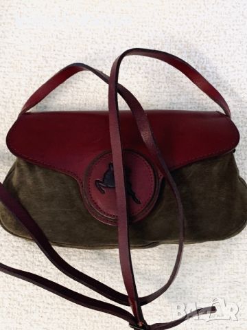 Малка чанта с дълга дръжка TÖPFER IN BAVARIA ръчна изработка, снимка 5 - Чанти - 45439361