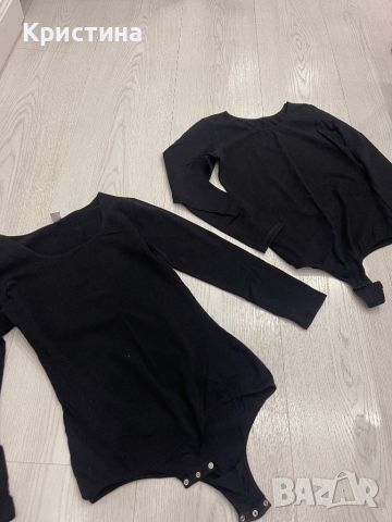 Пуловер и боди, снимка 3 - Блузи с дълъг ръкав и пуловери - 45607077