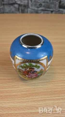 Ваза с романтична сцена, снимка 4 - Вази - 51703905