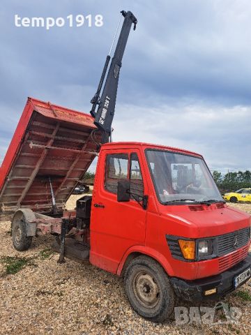 Самосвал с Кран Мерцедес 310, снимка 8 - Бусове и автобуси - 45606004