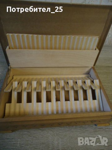 Ретро кутия с дърворезба за цигари, снимка 4 - Други ценни предмети - 45687667