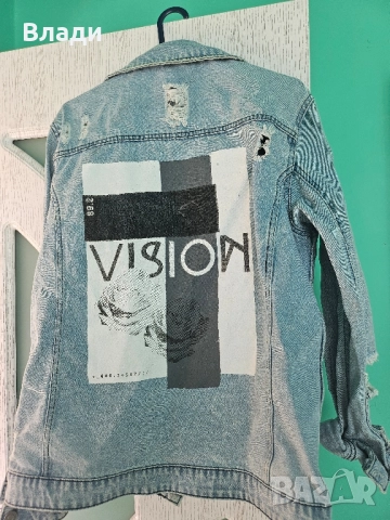 дънково унисекс яке размер Л