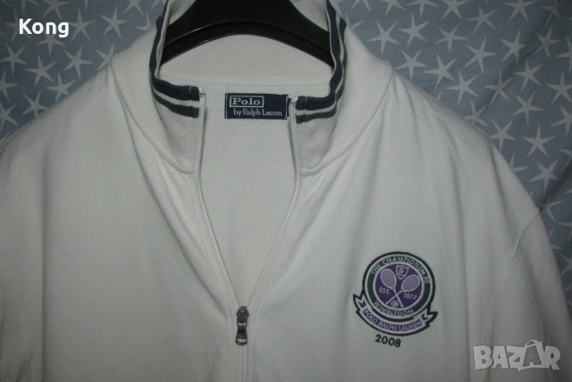 мъжко яке Polo Ralph Lauren Wimbledon 2008 Ралф Лоурен футболна фланелка Hummel Уимбълдън , снимка 12 - Тенис - 53784265