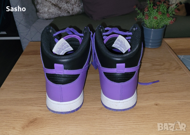 Nike Dunk High Psychic Purple маратонки , снимка 3 - Маратонки - 45056729
