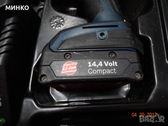 Bosch GSR 14.4  v-li, снимка 3 - Винтоверти - 52671182