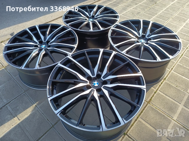 Джанти BMW X5 X6 G05 G06 22" 5X112 SPORT PACKET БМВ 5х112 Г серия, снимка 5 - Гуми и джанти - 53991320