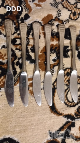 Ножове П.Денев Перла от неръждаема стомана , снимка 4 - Прибори за хранене, готвене и сервиране - 52541067