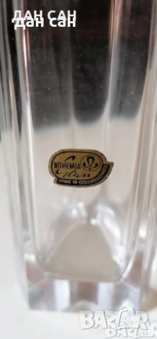 Цветно стъкло вази кристал, снимка 10 - Вази - 31398182