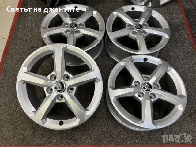 Джанти 16 Цола VW Golf Caddy Touran Skoda Octavia Audi A3 Seat , снимка 6 - Гуми и джанти - 45806294