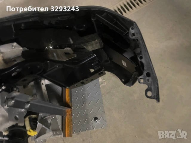 Напълно окомплектована предна броня и преден панел за BMW 5 G30 LCI M SPORT, снимка 6 - Части - 53801972