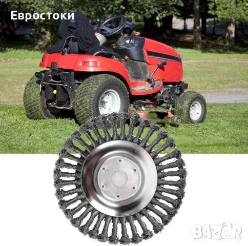 Derusting Weeding Wheel, 8 Inch Колело за премахване на плевели, снимка 4 - Градински инструменти - 46773131