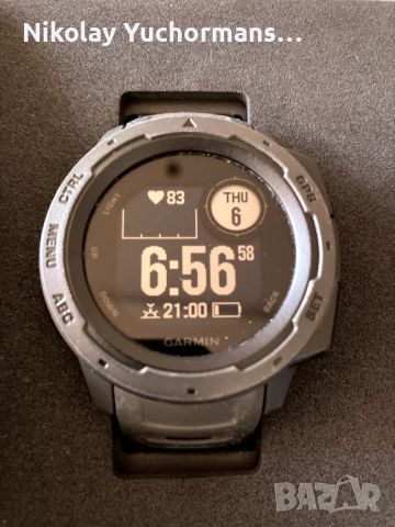 Смарт часовник Garmin Instinct, снимка 1