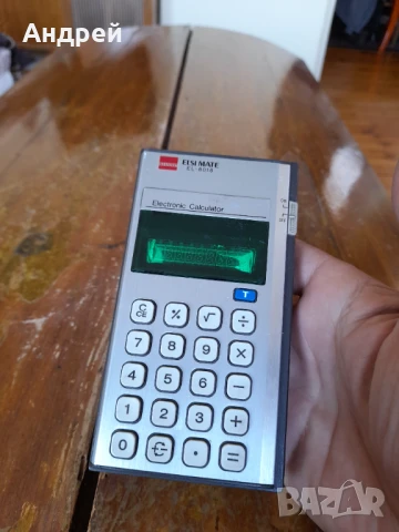 Стар калкулатор Sharp Elsi Mate EL-8018, снимка 2 - Други ценни предмети - 51253412