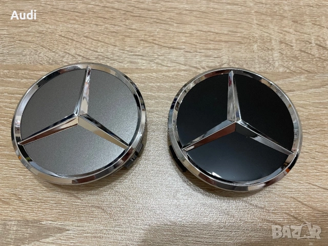 Капачки за джанти Mercedes 75mm Мерцедес 75мм, снимка 12 - Аксесоари и консумативи - 54296368