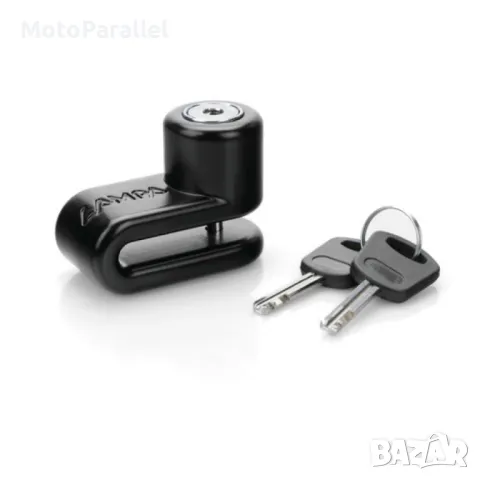 Мото заключвалка диск Pinch Ø 5,5 mm black, снимка 1 - Аксесоари и консумативи - 47217371