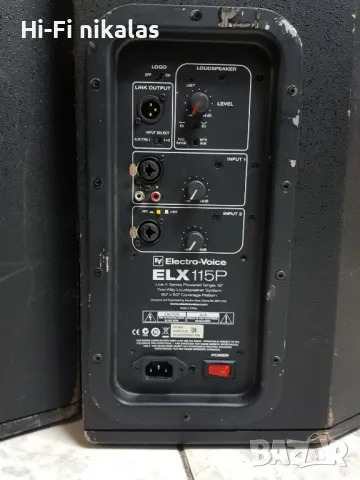 професионални активни тонколони EV ELECTRO-VOICE ELX-115p, снимка 3 - Тонколони - 48021925