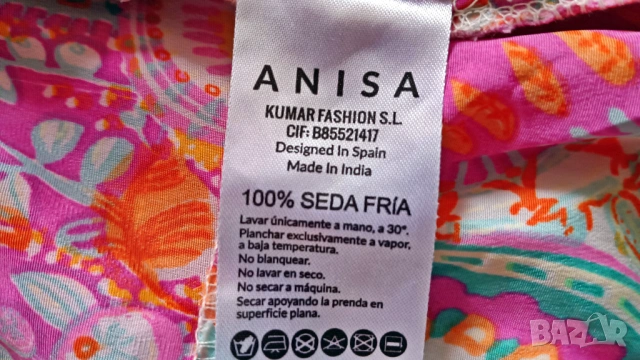 Anisa къса рокля туника коприна, снимка 3 - Рокли - 53897051