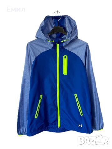 Дамско яке тип ветровка Under Armour Qualifier Active Jacket, Размер М, снимка 1 - Якета - 45456113