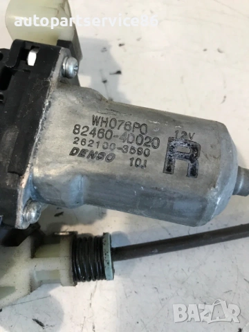 Механизъм за повдигане на стъклото със мотор на задната дясна врата за KIA Carnival (2007) 82460-4D0, снимка 2 - Части - 53204424