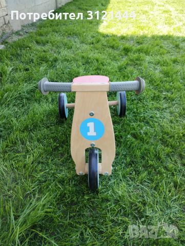 Дървено колело баланс, снимка 1 - Детски велосипеди, триколки и коли - 45950097