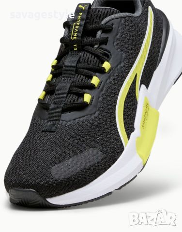 Унисекс маратонки PUMA Power Frame Training Shoes Black/Yellow, снимка 5 - Маратонки - 45760322