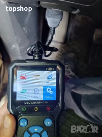 Нов тестван YM509 OBD2 скенер, диагностичен инструмент, 2.8-инчов цветен екран, OBDII скенер..., снимка 11 - Аксесоари и консумативи - 50577191