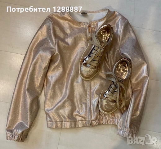 Детски сет много запазен яке 8-9г Обувки 32номер. Само яке 25лв. Само обувки 25лв.