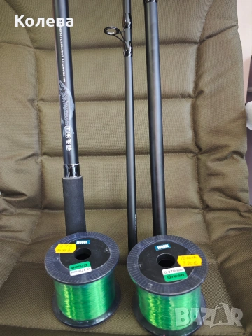 Топ сет на Топ цена/ 3 бр макари, 3 броя въдици и корда 2000 М/, снимка 7 - Въдици - 53150379