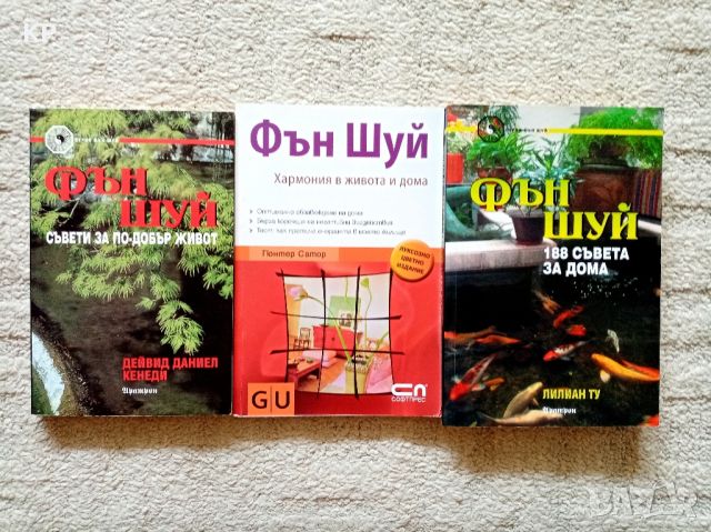 Три книги за Фън Шуй , снимка 1 - Специализирана литература - 46373939