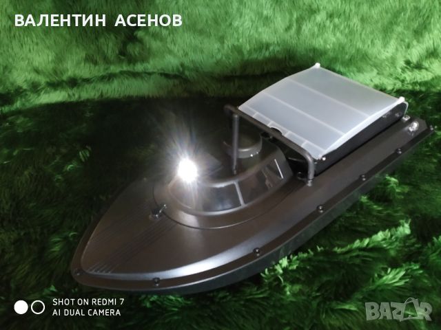  	Лодка за захранка с GPS,компас.автопилот,Li батерия 3,7V 20A , снимка 7 - Такъми - 45389065
