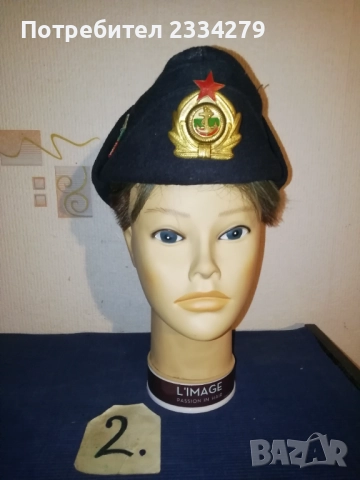 Стари военно морски фуражи, кепета шапки. , снимка 5 - Антикварни и старинни предмети - 52790296