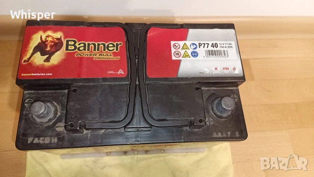 Акумулатор Banner Power Bull 77Ah 700A (EN), снимка 2 - Части - 54021860