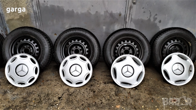 Четири таса 15 цола,оригинални за МЕРЦЕДЕС, снимка 2 - Аксесоари и консумативи - 52126106